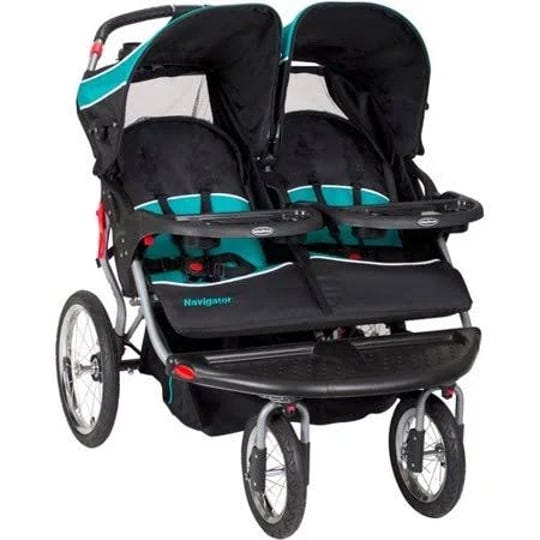 baby-trend-navigator-double-jogging-stroller-tropic-1