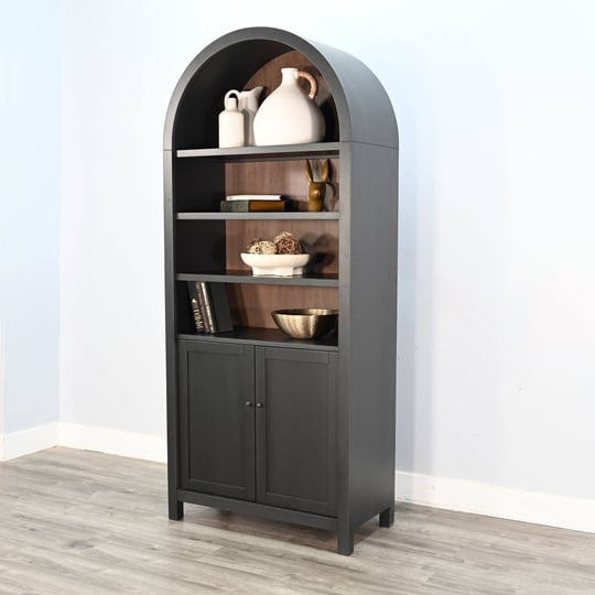 sunny-designs-arched-display-cabinet-with-doors-black-1