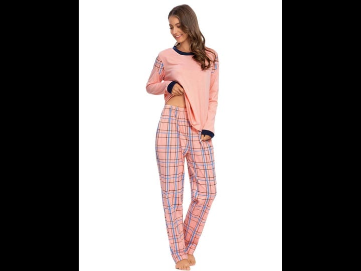 sleepwear-pjs-lounge-round-neck-pants-nightwear-pajama-set-pink-l-1