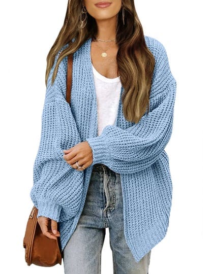 merokeety-womens-2024-fall-open-front-long-lantern-sleeve-cardigan-oversized-chunky-outwear-with-poc-1