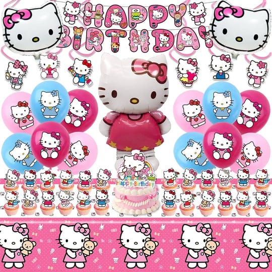 kitty-birthday-party-supplies-party-decorations-set-include-banner-balloons-hanging-swirls-cake-cupc-1