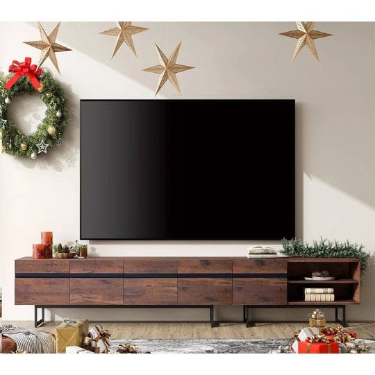 wampat-modern-tv-stand-for-up-to-100-inch-2-in-1-entertainment-center-brown-1