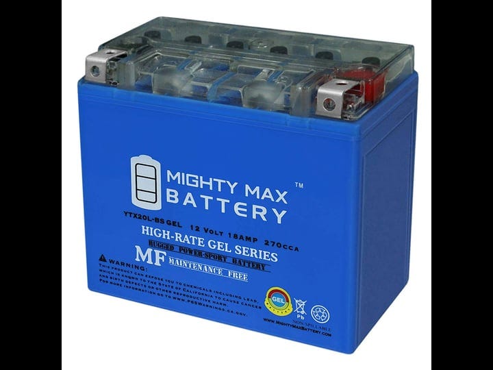 mighty-max-battery-ytx20l-bs-gel-battery-for-kawasaki-kaf620e-mule-3010-4x4-2001-2009