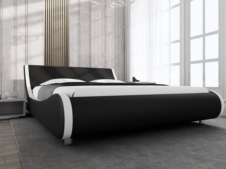 allewie-upholstered-king-size-platform-bed-frame-modern-low-profile-sleigh-bed-with-faux-leather-erg-1