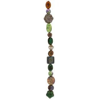 Fall Mix Flower Glass Bead Strand | Image