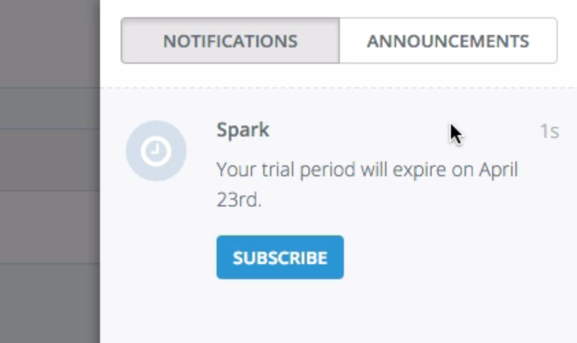 Spark Announcements