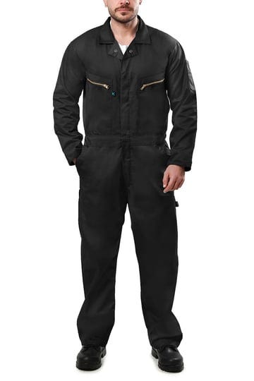 kolossus-pro-utility-cotton-blend-long-sleeve-coverall-with-zip-front-pockets-black-small-1