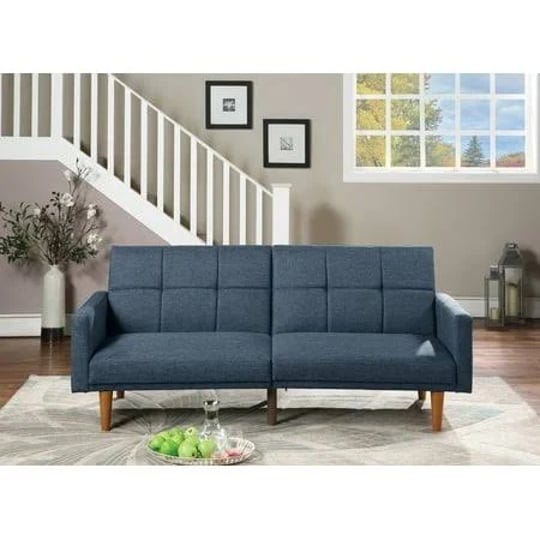 ucloveria-80-inch-sofa-couch-convertible-bed-tufted-sofa-cushion-wooden-legs-size-32-blue-1