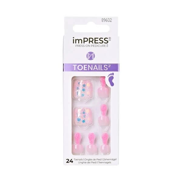 Impress Satisfying Press-On Pedicure | Image