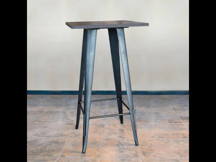 amerihome-loft-rustic-gunmetal-metal-pub-table-with-wood-top-1