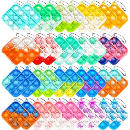 40pcs-pop-push-it-keychain-fidget-toys-anti-anxiety-stress-relief-pop-its-toys-hand-playsetfidget-to-1