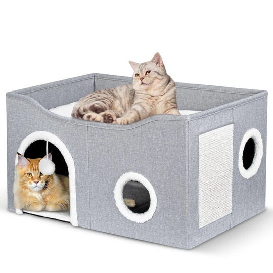 heeyoo-cat-house-for-indoor-cats-large-cat-bed-cave-with-fluffy-ball-and-scratch-pad-foldable-cat-co-1