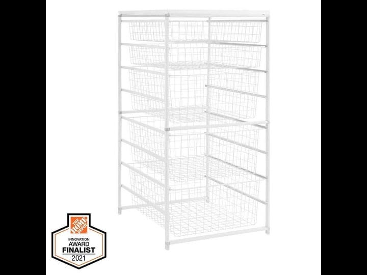 34-76-in-h-x-17-13-in-w-white-steel-5-drawer-close-mesh-wire-basket-1