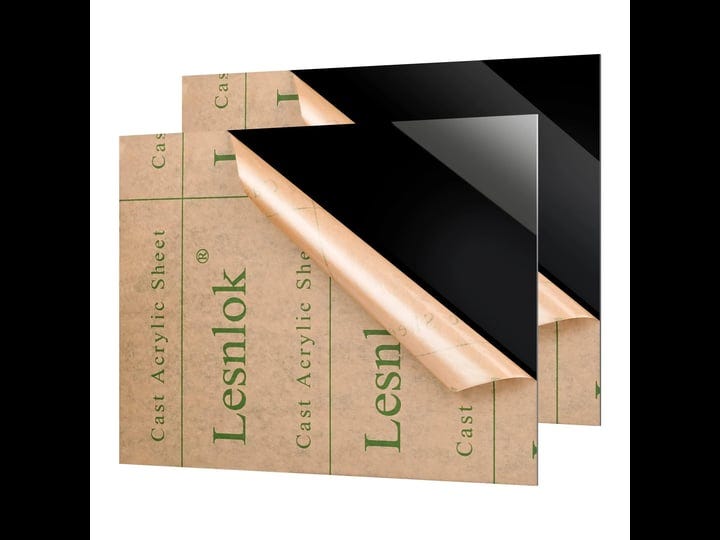 lesnlok-12-x-20-black-acrylic-sheet-1-8-inch-thick-3mm-2-pieces-black-plexiglass-sheetfor-signcraftp-1