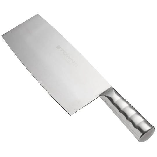 town-47312-8-medium-blade-one-piece-stainless-steel-cleaver-1