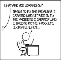 Image result for technical debt cartoon