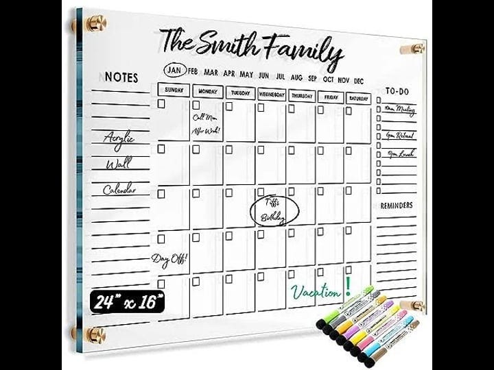 large-oversize-crystal-clear-acrylic-wall-calendar-dry-erase-board-24-x-16-monthly-family-calendar-h-1