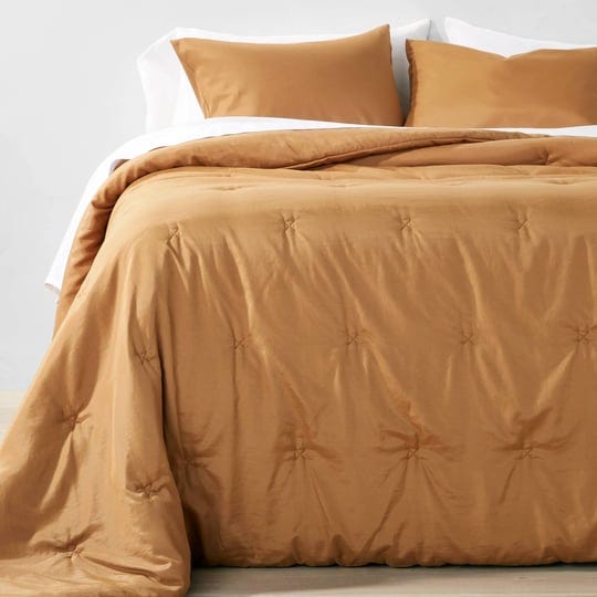 3pc-full-queen-lyocell-cotton-blend-comforter-sham-set-warm-brown-casaluna-1