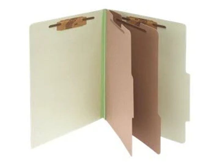 acco-pressboard-classification-folders-green-1