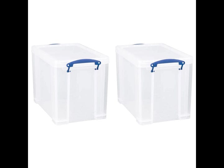 really-useful-box-19l-storage-container-w-lid-clip-lock-handles-2-pack-clear-1