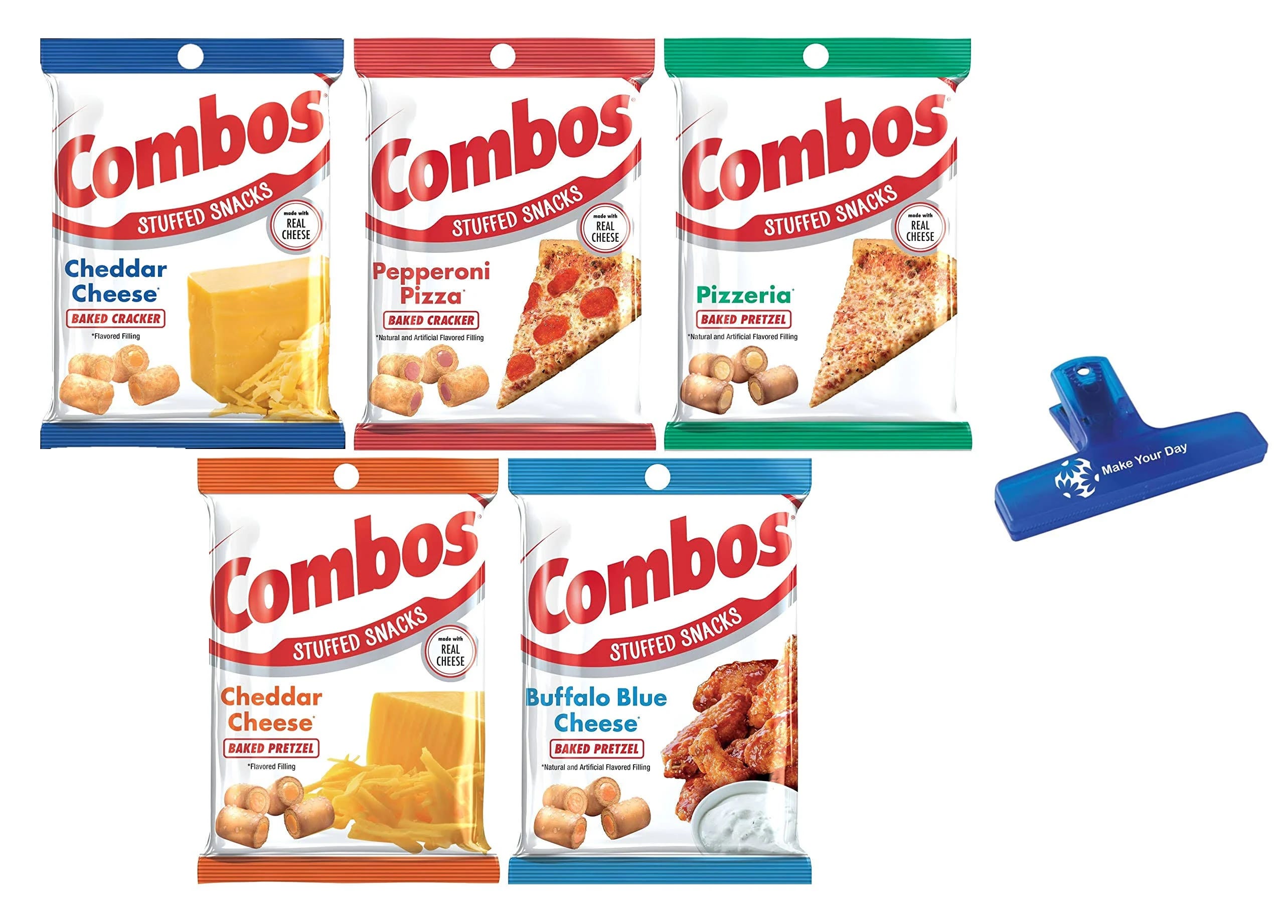 Make Your Day - Combos Cheese Pepperoni Pizza and Cheddar Cheese Pretzel Box | Image