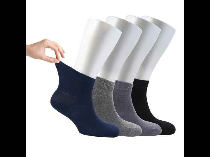 cosyfeel-diabetic-socks-women-loose-diabetic-ankle-socks-bamboo-socks-for-womens-seamless-toe-and-no-1