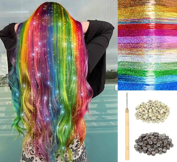 lyorusi-hair-tinsel-kit-fairy-tinsel-hair-extensions-with-tool-3080-strands-14-colors-glitter-hair-t-1