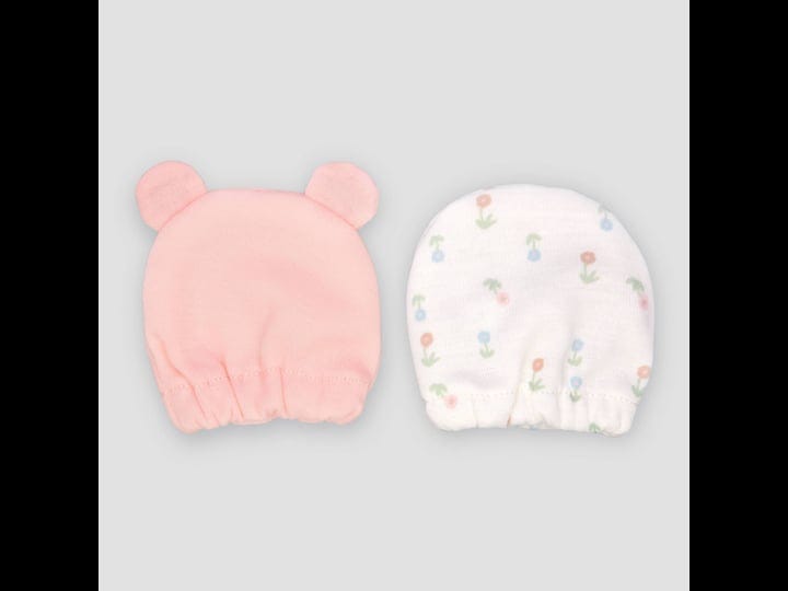 carters-just-one-you-2pk-baby-girls-bear-mittens-pink-1
