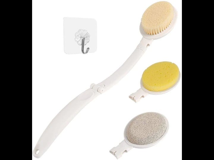 lfj-3-in-1-back-bath-brush-set-for-shower-19-long-handle-body-brush-bath-sponge-and-pumice-gentle-ex-1