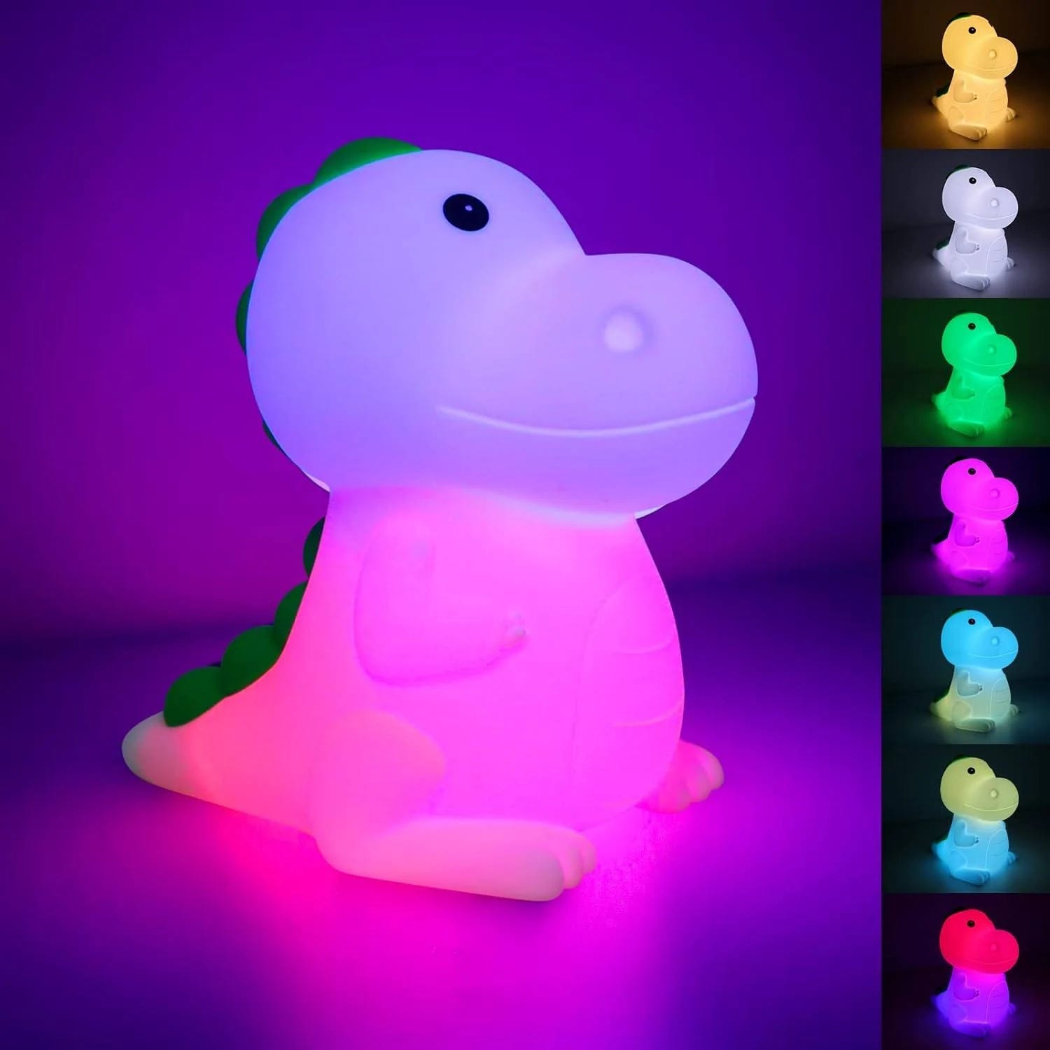 Cute Dinosaur Night Light for Kids | Image