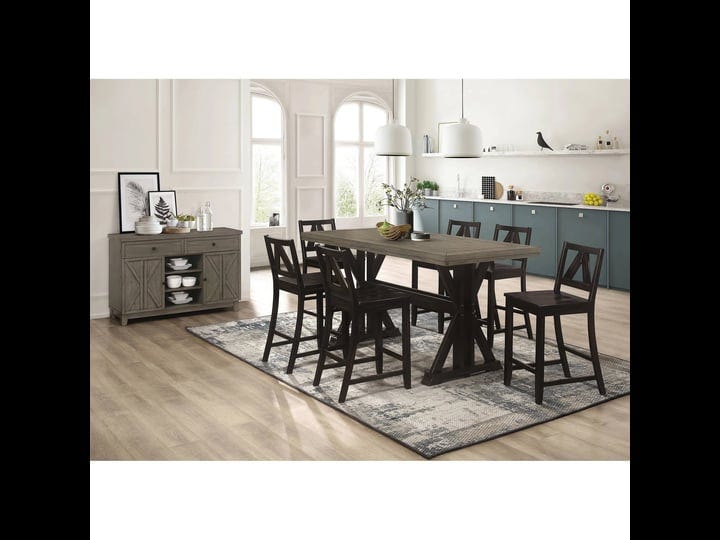 coaster-bairn-trestle-counter-height-table-barn-grey-and-black-sand-1