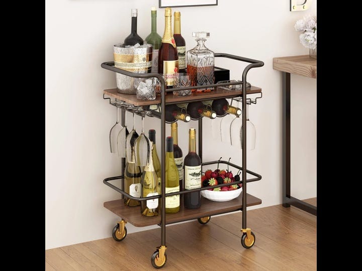 wisdom-star-2-tier-bar-cart-with-wheels-serving-cart-with-wheels-and-2-handle-outdoor-bar-cart-for-t-1