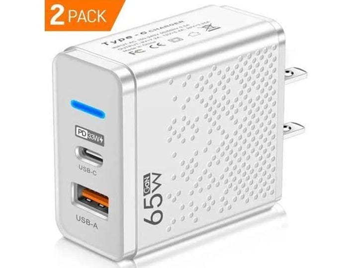 2-pack-65w-gan-dual-port-33w-usb-c-pd-power-delivery-32w-quick-charge-3-0-wall-charger-white-1