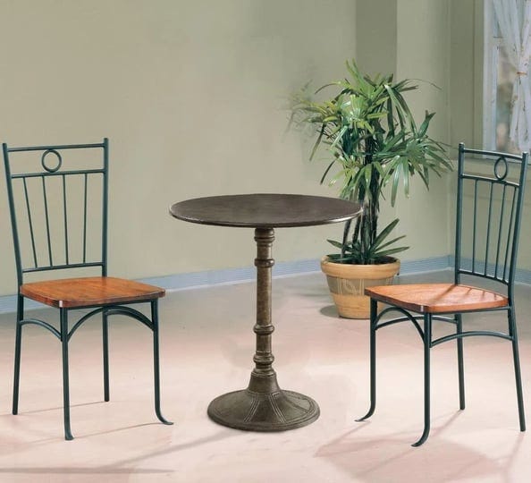 benzara-round-transitional-metal-bistro-dining-table-bronze-1