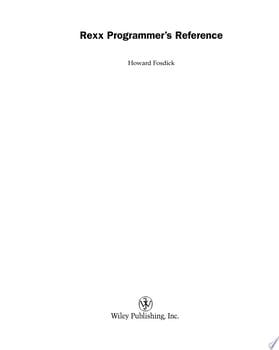 rexx-programmers-reference-92227-1
