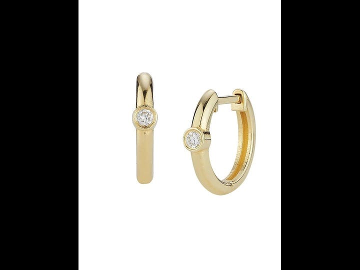 saks-fifth-avenue-womens-14k-yellow-gold-diamond-huggie-earrings-1
