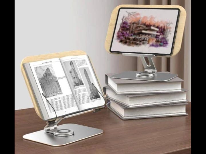 book-stand-for-reading-metahoga-adjustable-holder-with-360-rotating-base-page-clips-foldable-desktop-1