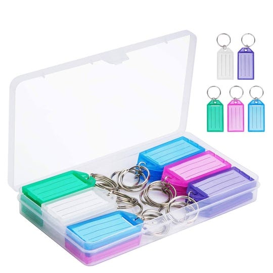 cuttte-20-pack-plastic-key-tags-with-container-key-labels-with-ring-and-label-window-5-colors-1