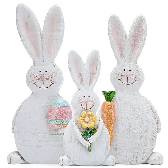 hodao-easter-bunny-decorations-spring-indoor-home-decorations-resin-family-bunny-figurines-easter-gi-1