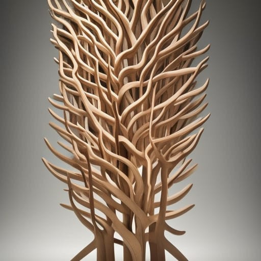 A Wooden Sculpture