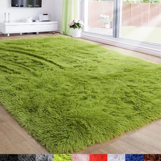 amdrebio-grass-green-area-rug-for-bedroom4x6fluffy-shag-for-living-roomfurry-carpet-for-kids-roomsha-1