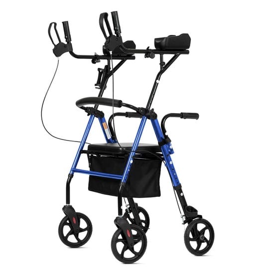 elenker-upright-walker-forearm-rollator-stand-up-w-padded-seat-backrest-blue-1