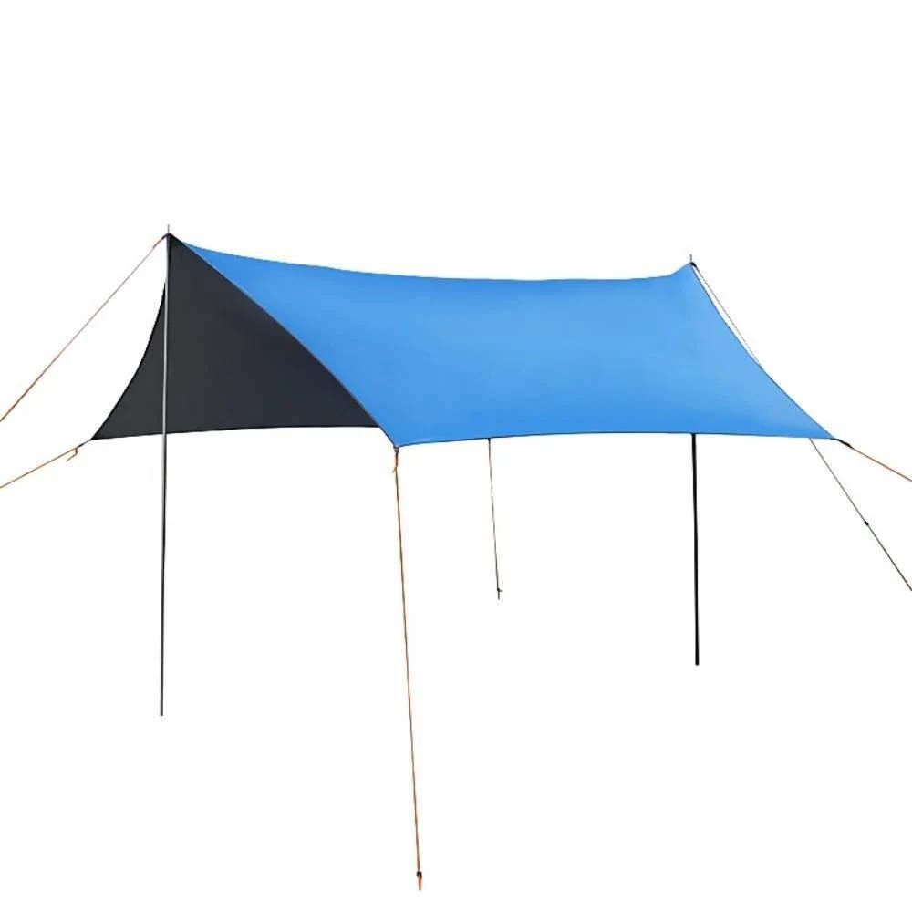 10 ft. x 10 ft. Blue UV Protection Beach Tent | Image