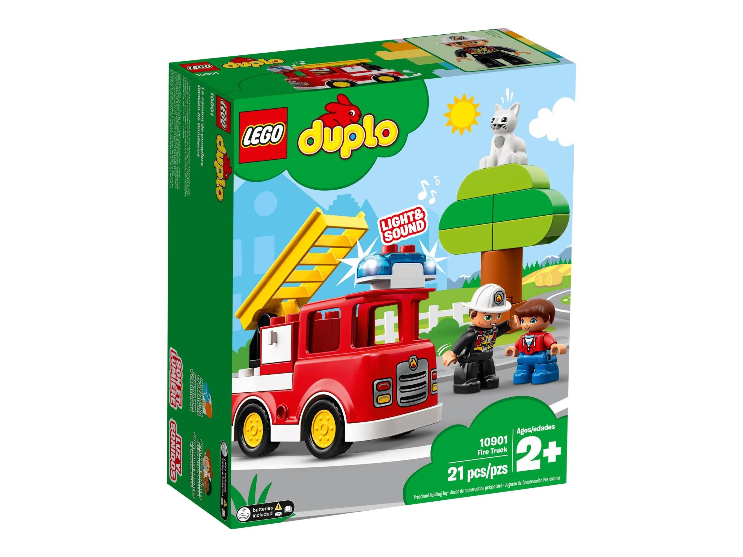 LEGO Duplo 10901 Fire Truck for Fun Toddler Playtime | Image