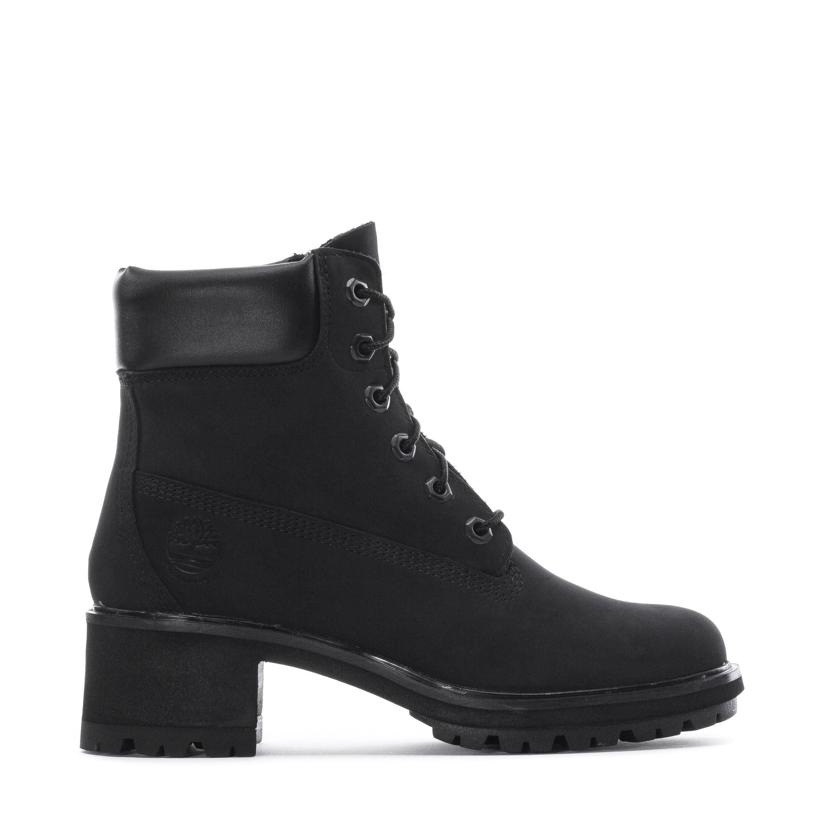 Rugged Waterproof Timberland Kinsley Boots for Women - Black | Image