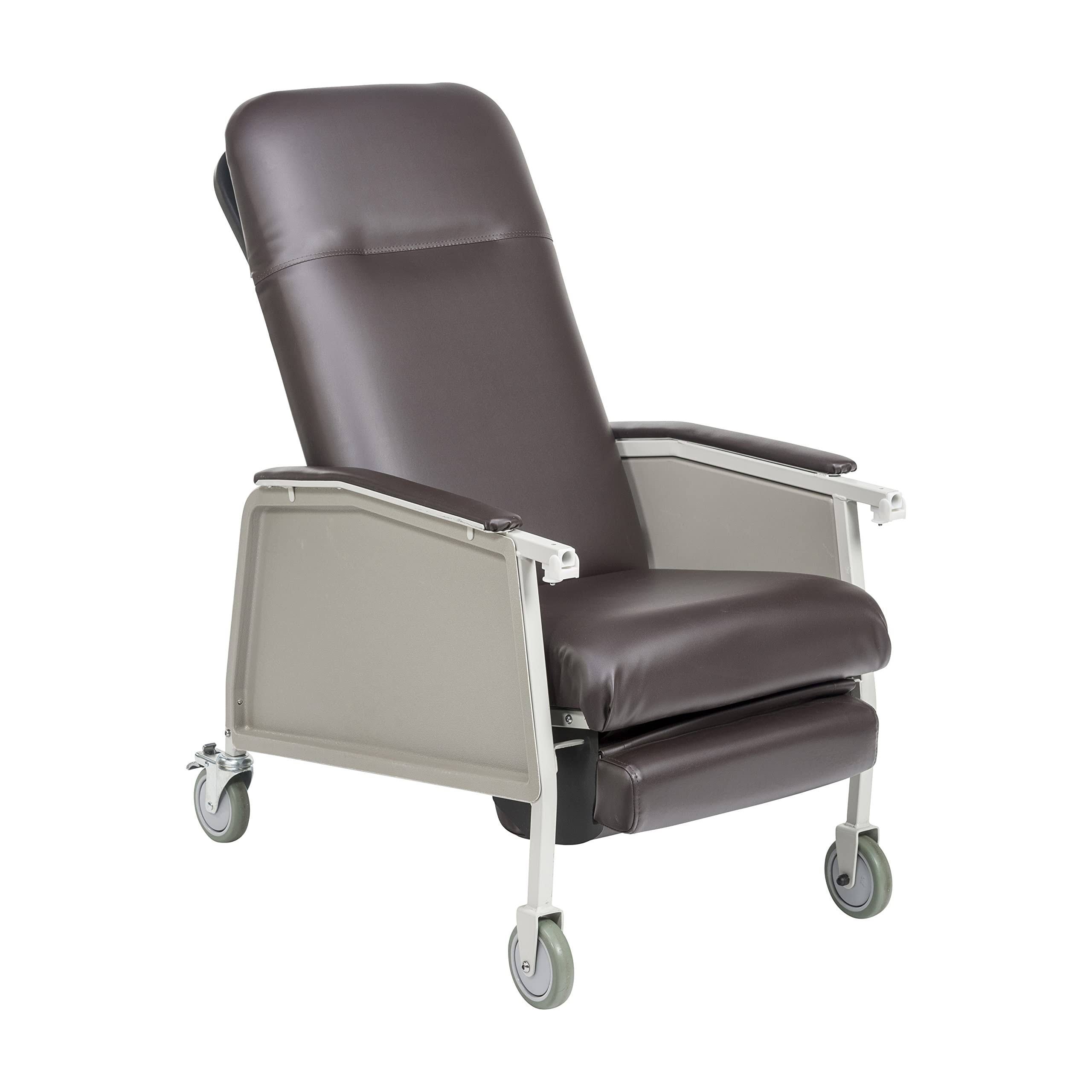 Comfortable 3-Position Geri Chair with Retractable Lock Bar and Moisture Barrier | Image