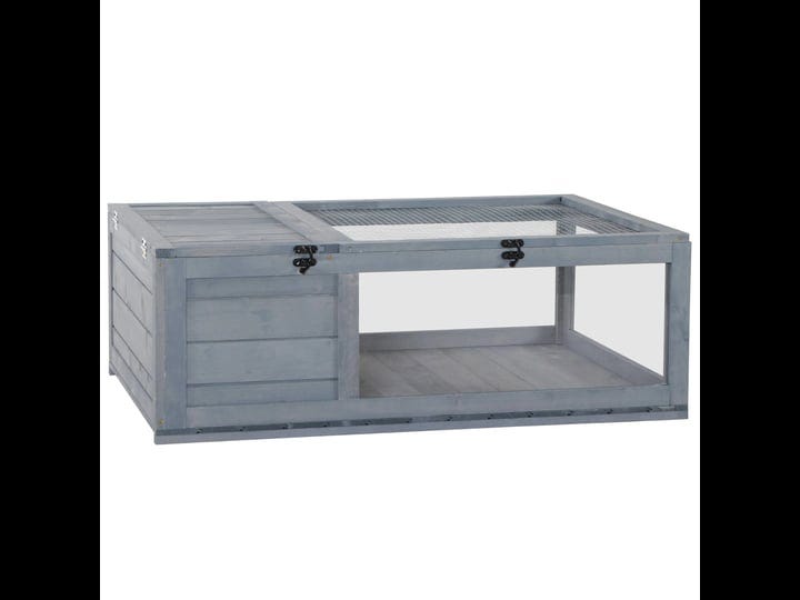 pawhut-wood-tortoise-house-indoor-outdoor-turtle-habitat-reptile-cage-for-lizards-geckos-36-inch-x-3