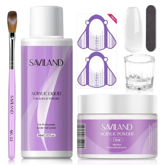 saviland-womens-acrylic-nail-kit-30g-clear-acrylic-powder-and-liquid-set-60ml-acrylic-liquid-with-ac-1
