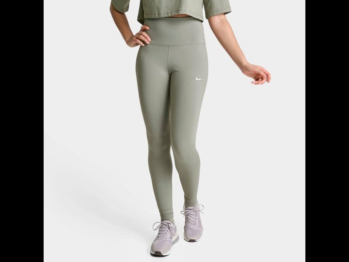 nike-womens-one-swoosh-high-waisted-full-length-leggings-in-grey-dark-stucco-size-small-polyester-sp-1