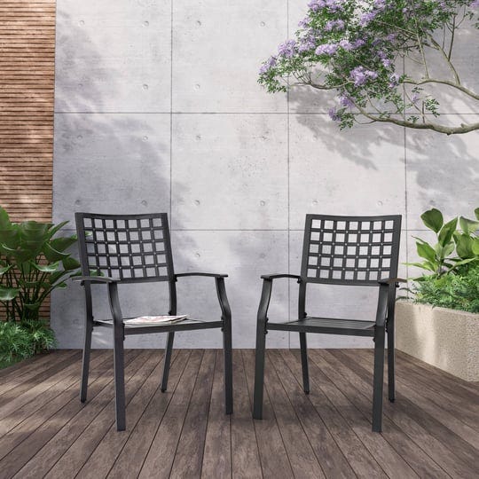 patio-2-piece-dining-chair-set-powder-coated-iron-frame-black-n-a-1